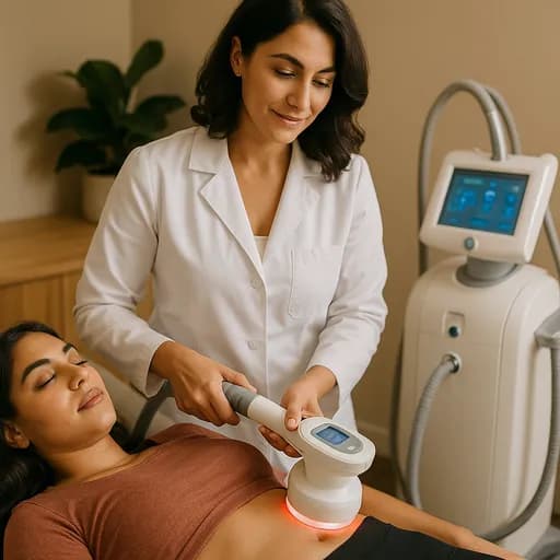 خدمات لاغری موضعی با دستگاههای مورد تأیید FDA